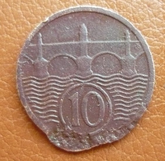 10 Haléřů 1935