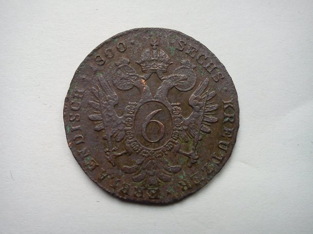 Franz II.(I.) 6 Kreuzer 1800