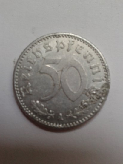 50 Reichspfennig 1939