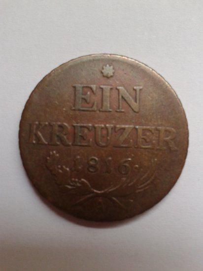 Ein Kreuzer 1816