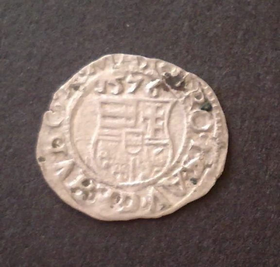 Denár,1576, Maxmilián II. (1564 - 1576)