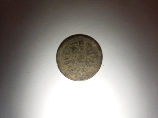 MINCE 1 PFENNIG 1876