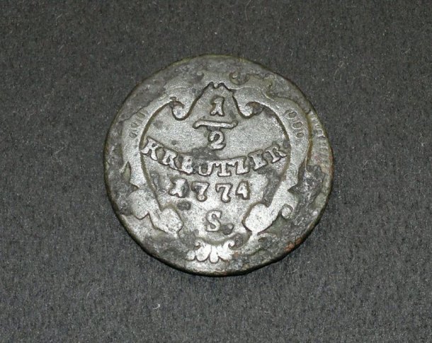 1/2 kreutzer Josef II. 1774