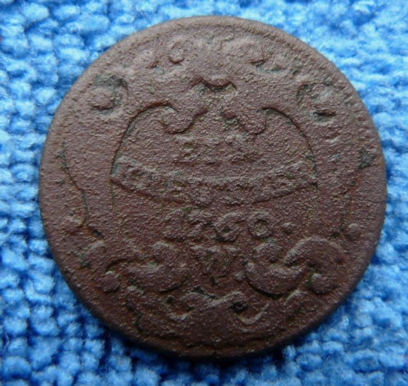 Ein kreutzer 1760