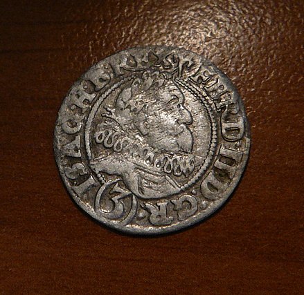 3 krejcar ferdinanda.II 1629