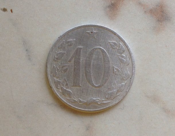 10 haléř 1953