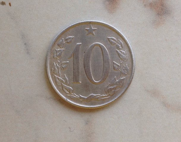 10 haléř 1962