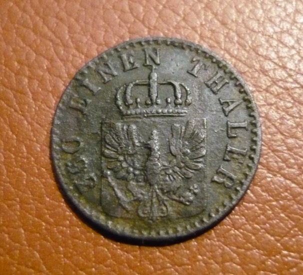 1 PFENNING 1863 - 360 EINEN THALER