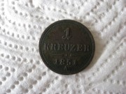 1 kreuzer 1851 A