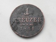 Krejcárek 1851 B