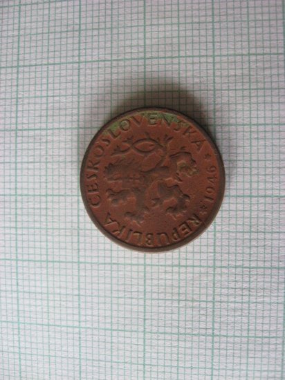 1 koruna 1946