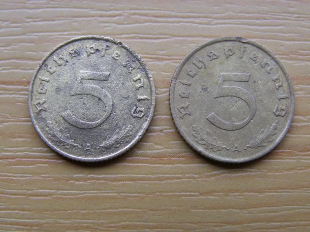 5 Reichspfennig - 1938