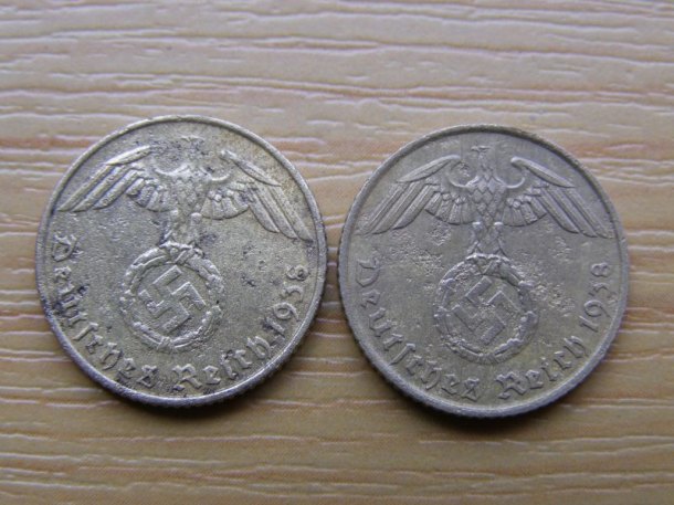 5 Reichspfennig - 1938