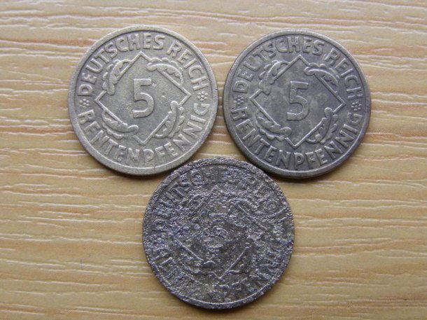 5 Rentenpfennig (Rentový fenik) - 1924