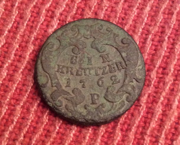 Ein kreutzer 1762 P