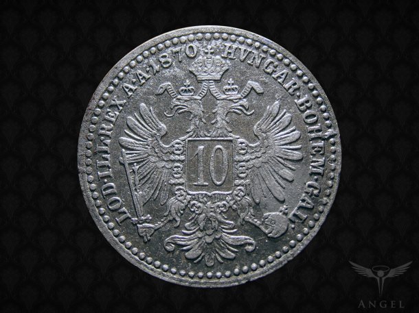 10 krejcar 1870