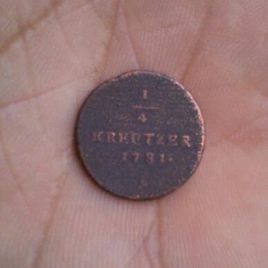 1/4 kreutzer 1781