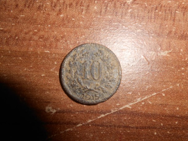 10 haléř 1915