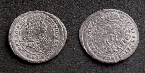 1 kreuzer Leopold I. 1695