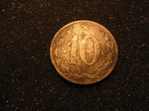 10 Haléřů 1953