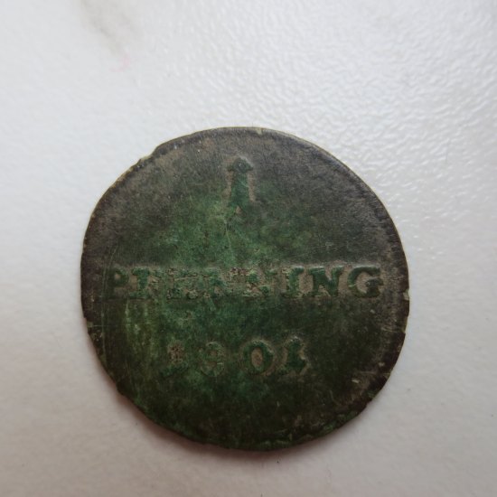 1 Pfenning 1801