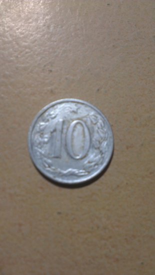 10 haléřů 1963