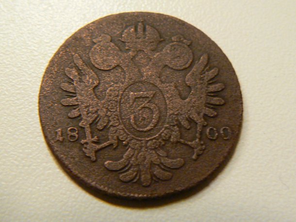 3 kreuzer 1800