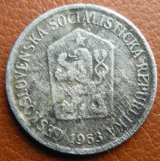 10 haléřů 1963