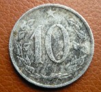 10 haléřů 1963