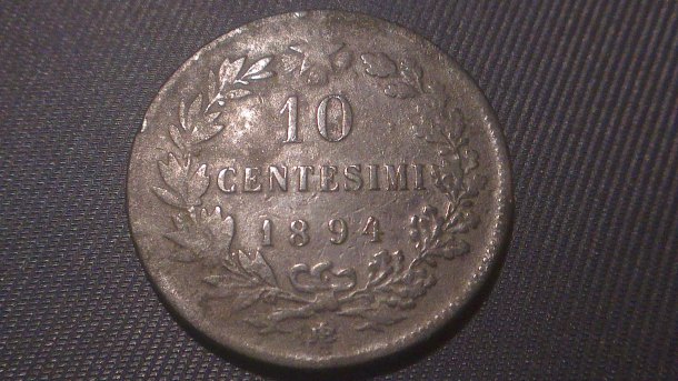 Itálie - 10 centesimi 1894 BI