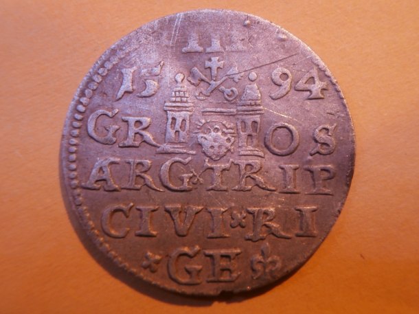 Zikmund III.Vasa,3 groše 1594