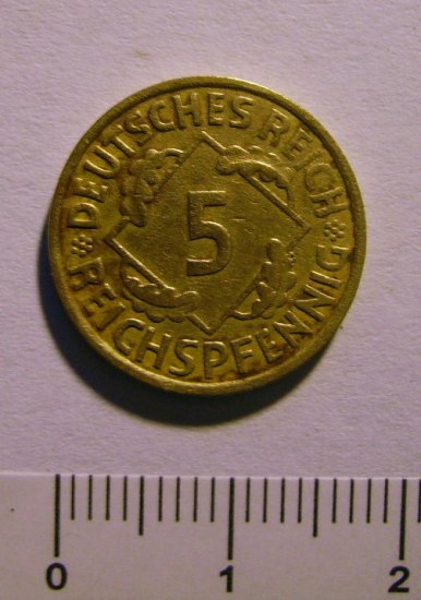 5 Reichspfennig 1935