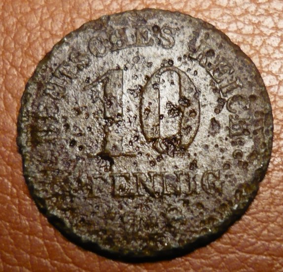 10, Pfennig 1918