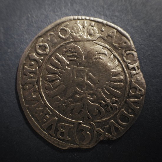 3 Krejcar Ferdinand II. 1626