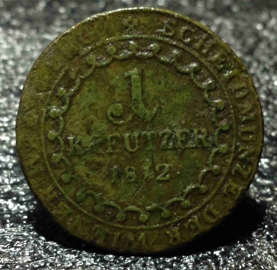 1 Kreutzer 1812 B