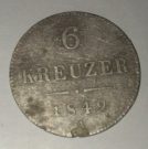 6 Kreuzer 1849 A