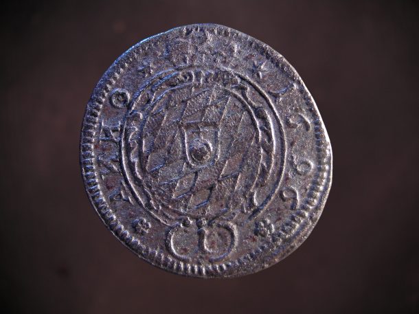 Maximilián Emanuel II. 1 krejcar 1696