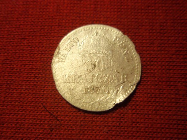 10 krejcarů 1870 GY.F