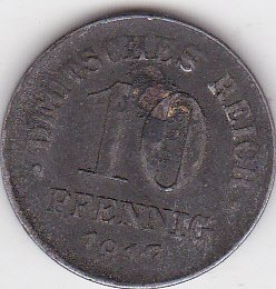 10 Pfennig z Mnichova