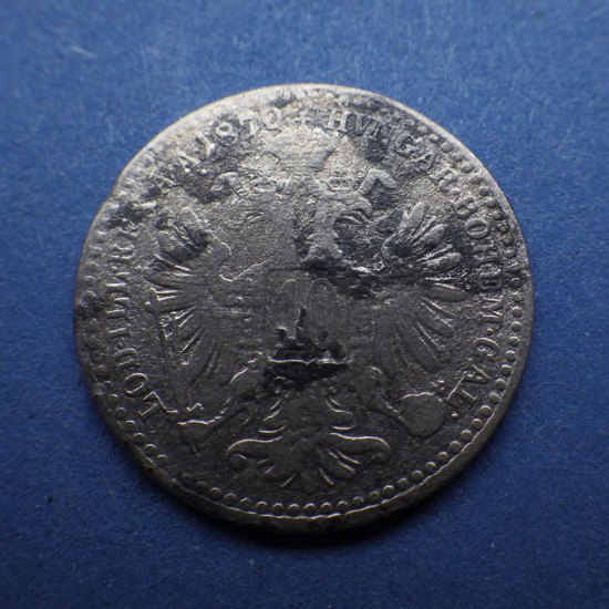 10 Kreuzer František Josef I. 1870