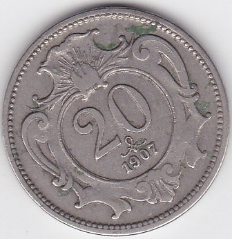 20 haleř 1907