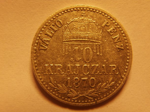 10 Krajczár 1870 KB