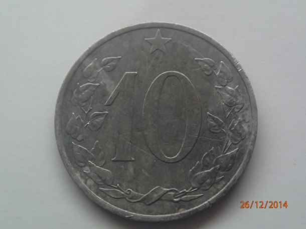 10 haléř 1953