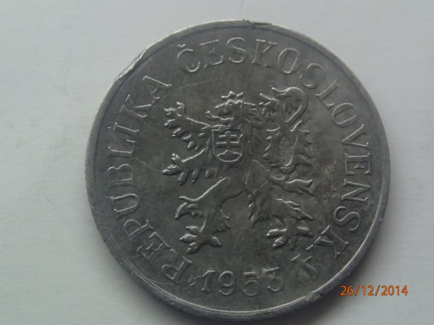 10 haléř 1953