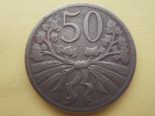 50 Haléřů 1922