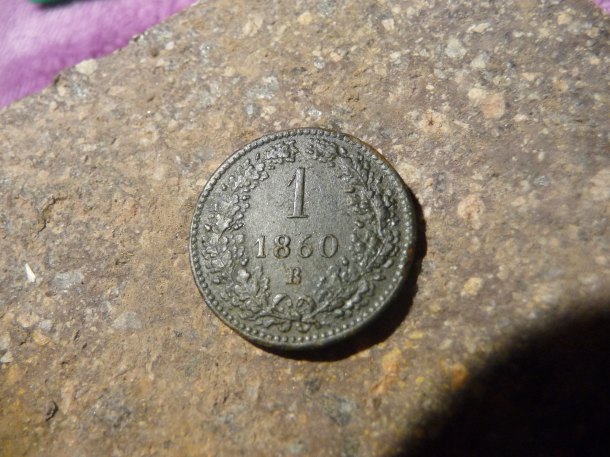 1 krejcárek 1860B