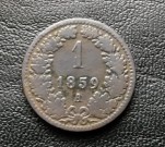 1 Grajciar 1859 A