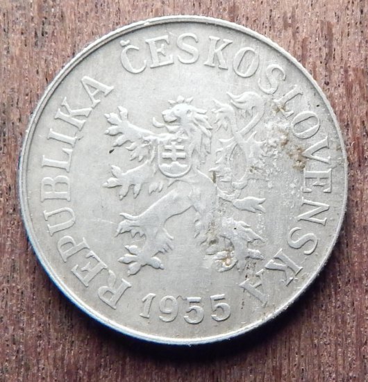 10 Haléřů 1955