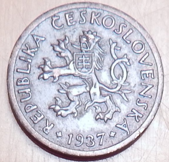 10 Haléřů 1937