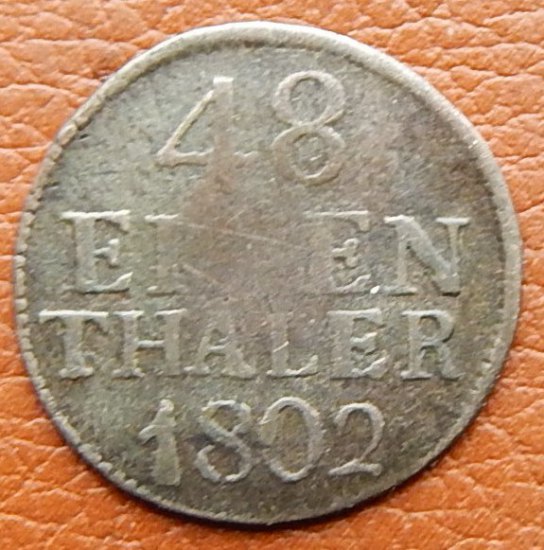 48 EINEN THALER 1802